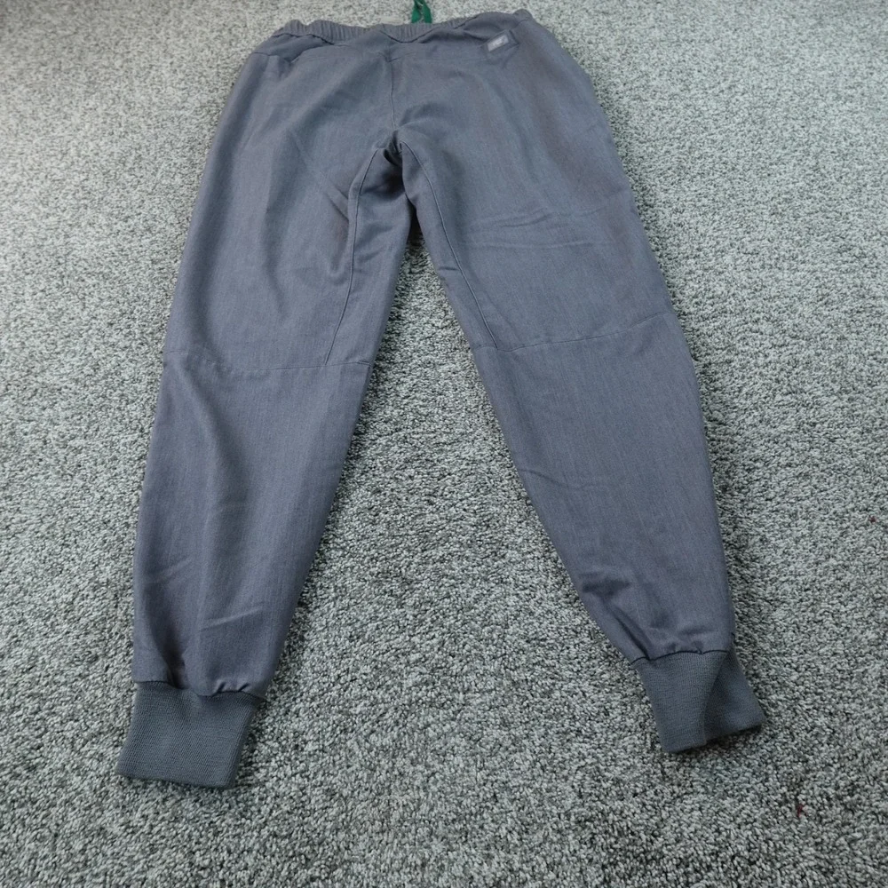 FIGS Pants Mens M Gray Tansen Scrub Bottomm Jogger Drawstring Stretch Medical